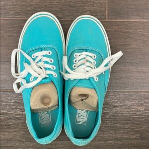 Vans Turquoise Canvas Sneaker
